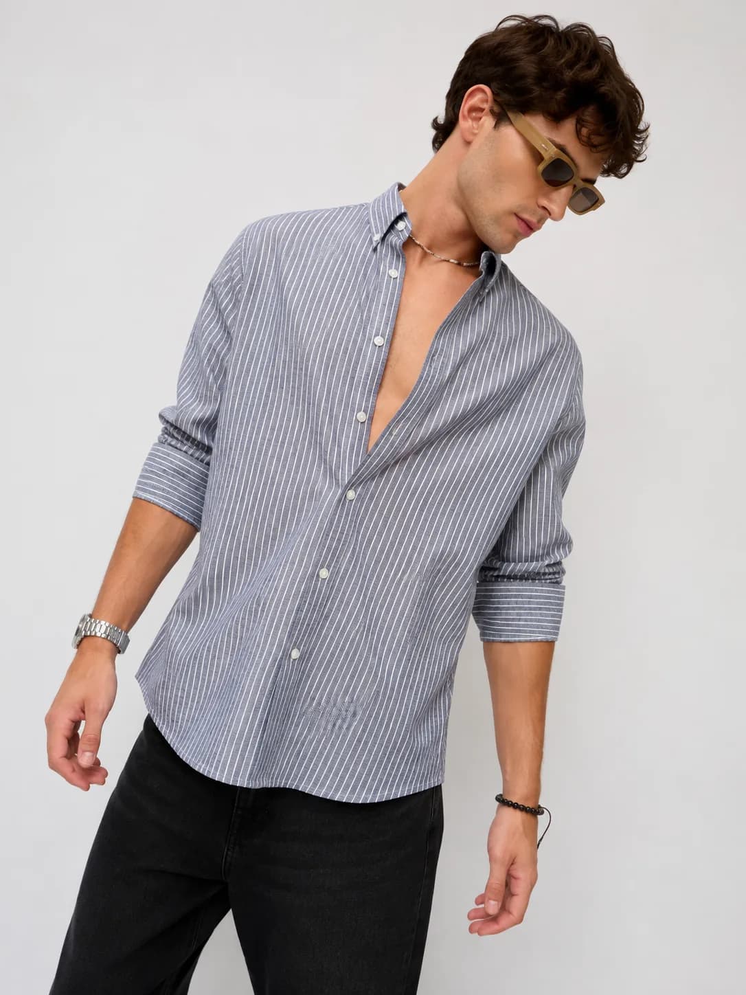 Blue Mist Stripe Shirt — view 2
