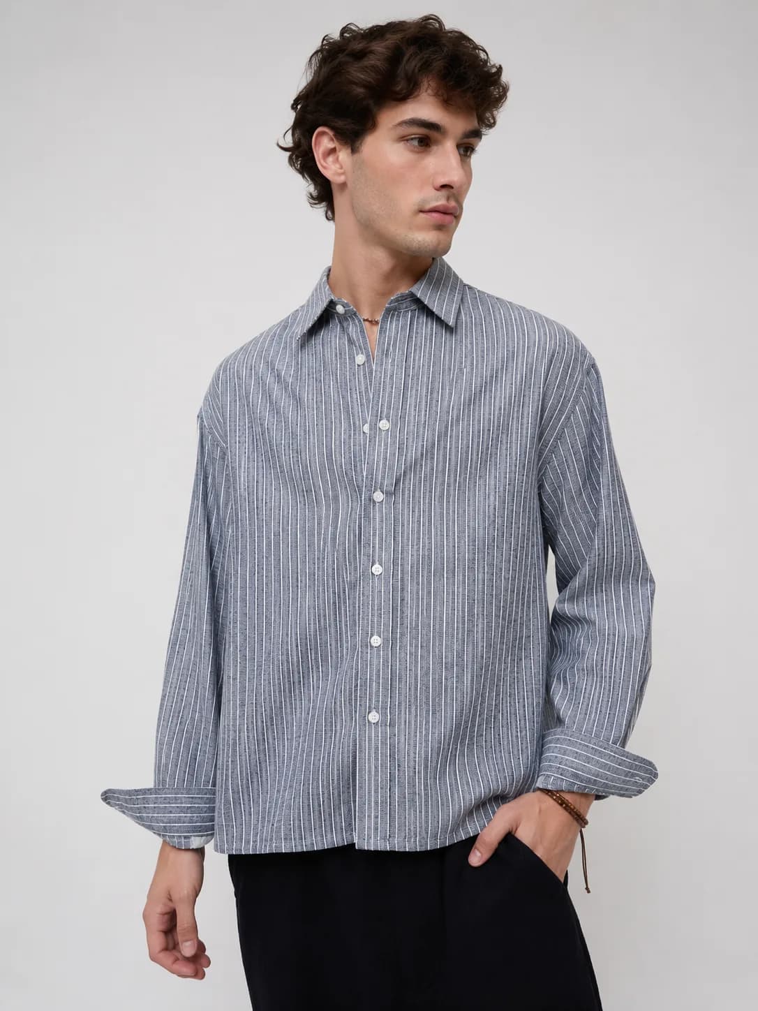 Blue Mist Stripe Shirt — view 4